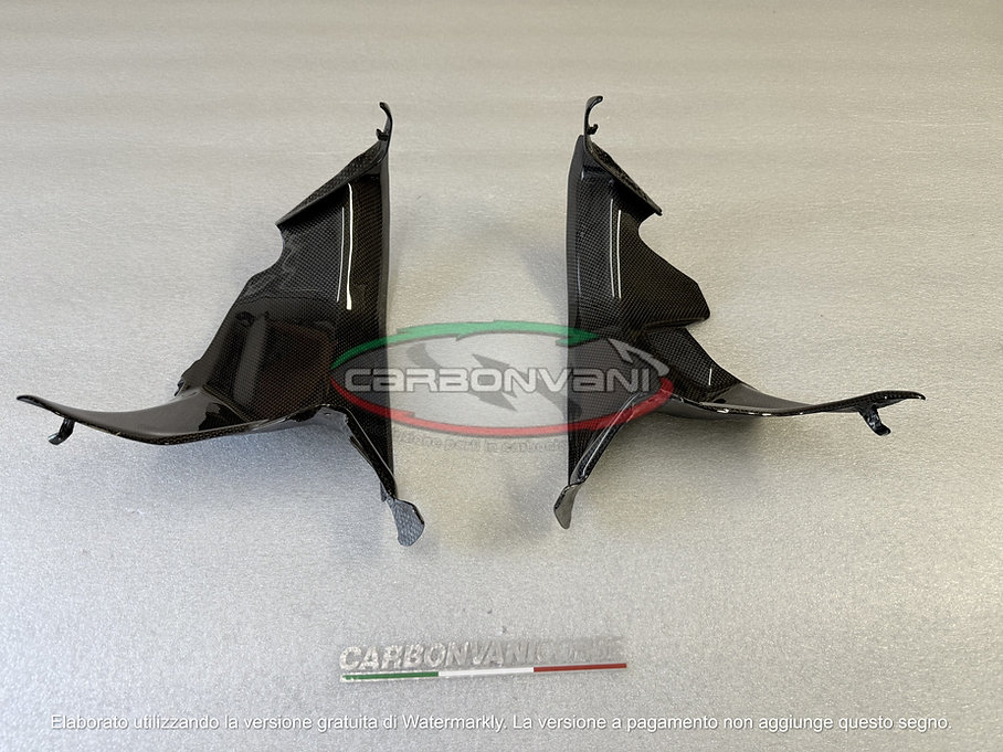 Carbonvani Carbon Fiber Inner Headlight Trim (Pair) for Ducati Panigale V4 (2025+) Carbonvani Carbon Fiber Inner Headlight Trim (Pair) for Ducati Panigale V4 (2025+)